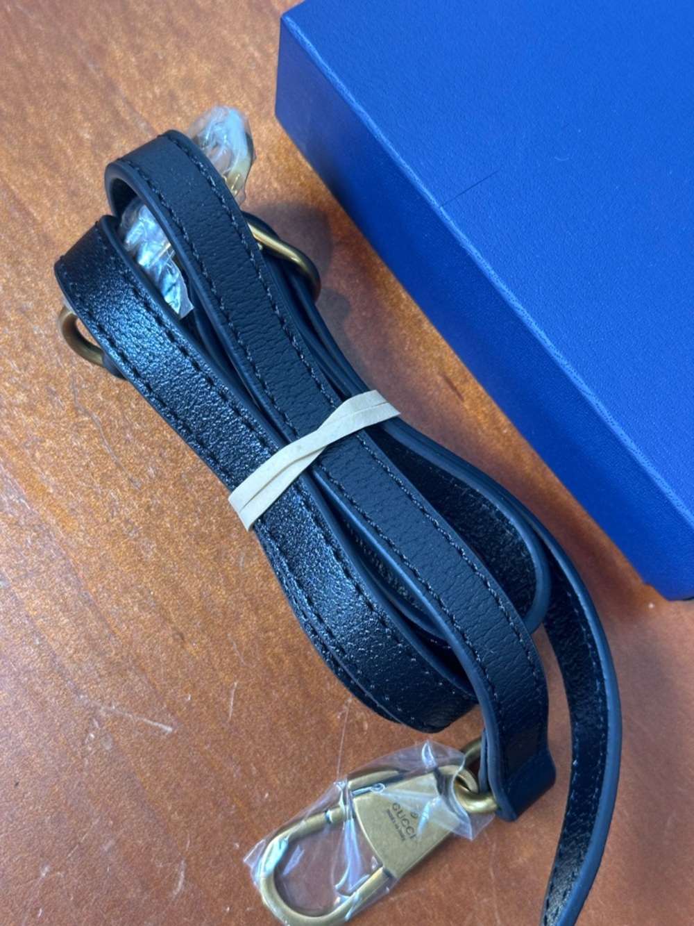 Authentic Gucci Handbag
Replacement Strap Leather Shoulder Crossbody Black